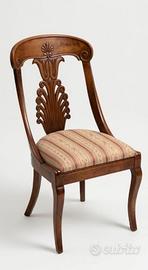 sedia antica epoca 1820