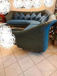 divano GIUNCO naturale 8 posti