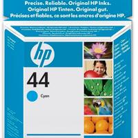 Cartuccia HP 44 originale colore CIANO