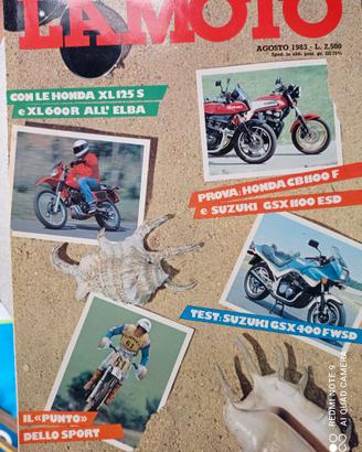 Rivista LA MOTO numero 8 anno 1983