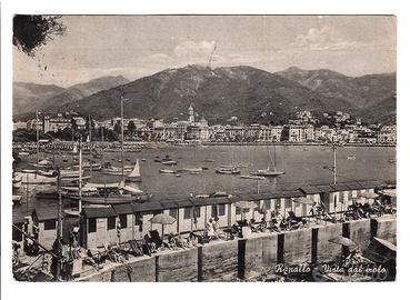 Cartolina Rapallo Vista Dal Molo Anni 50