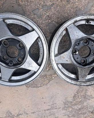 coppia di cerchi canonica 13x5,5 pollici Peugeot