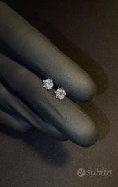 Orecchini in moissanite