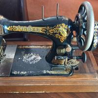 Macchina da cucire Singer d'epoca anno 1897