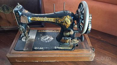 Macchina da cucire Singer d'epoca anno 1897
