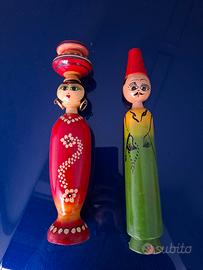 Statuine in legno