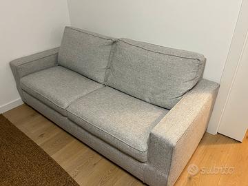 Divano letto grigio Poltrone & Sofá 195 cm