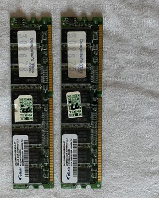 Moduli memoria DDR 1