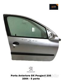 PORTIERA ANTERIORE DESTRA PEUGEOT 206 2° Serie (0