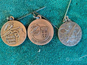 3 MEDAGLIE ADUNATA ALPINI