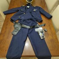 Vestito Carnevale Poliziotto 6-8 anni e accessori