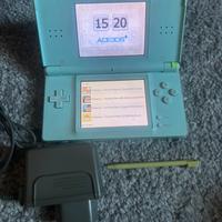 Nintendo DS lite azzurro con giochi
