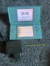 Nintendo DS lite azzurro con giochi