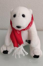 Peluche orso polare Coca Cola vintage 