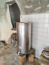 Serbatoio in acciaio inox da 200l