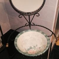 Toilette da camera in ferro battuto