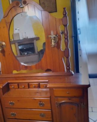 Camera da letto in legno