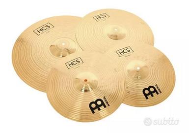 MEINL HCS141620 Set Hi-hat 14", Crash 16", Ride 20