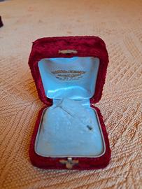 astuccio vintage per anello