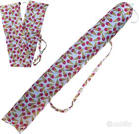 borsa cioè busta stoffa per ombrellone spiaggia