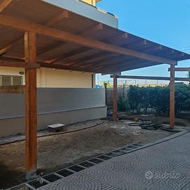 Gazebo legno