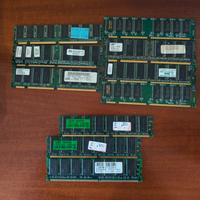 memorie ddr e sdr vario taglio PC fisso vintage