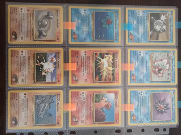 Lotto 43 Carte Pokemon Vintage Gym Heroes