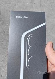 Samsung galassia s26 nuovo sigillato nero 256gb