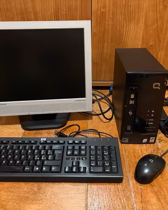 Computer completo Pc Hp Compaq Intel Atom Windows
