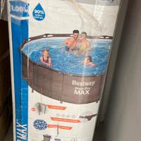 Piscina fuori terra con pompa bestway
