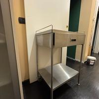 Carrello in acciaio inox