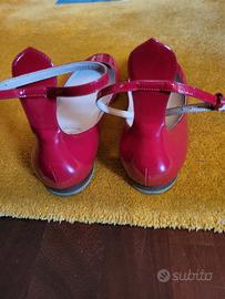 Scarpe vernice rossa Valentino misura 38.5