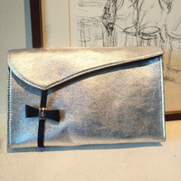 Pochette, beauty argento