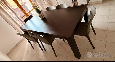 TAVOLO in legno allungabile made in italy