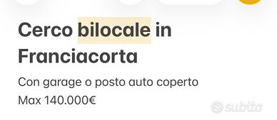 Bilocale in Franciacorta