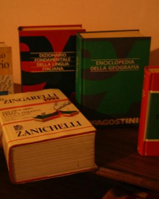 Dizionario vocabolario lotto 5 volumi zanichelli