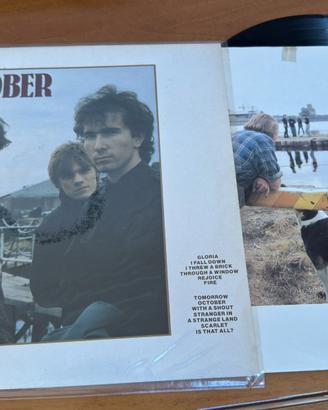 U2 - October - Vinile LP 33 Giri Inserto Originale
