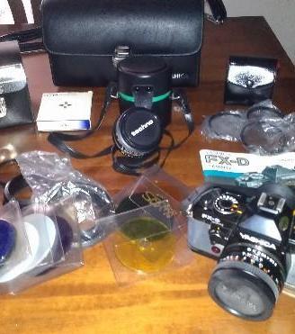 Fotocamera Vintage Yashica Accessori