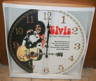 Elvis Presley Orologio da Parete 60 cm Nuovo