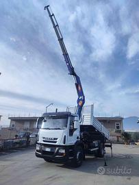 IVECO EUROCARGO 190EL28 GRU E RIBALTABILE