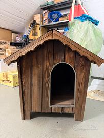Cuccia per cani in legno da esterno
