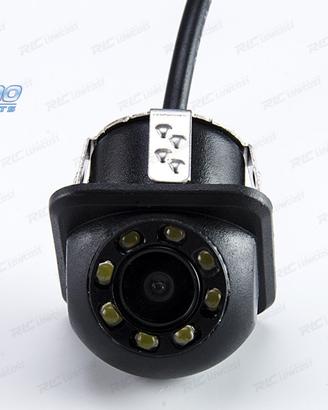 RETROCAMERA POSTERIORE CON LED PER VISIONE NOTTURN