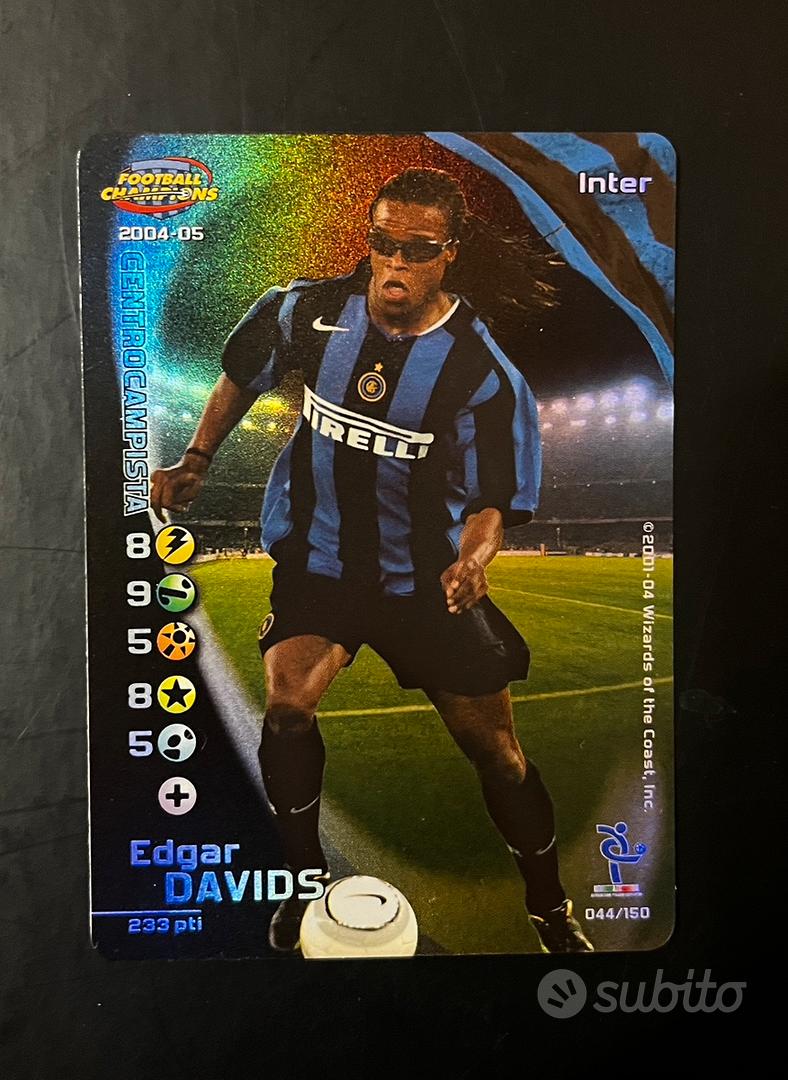 Maillot Inter Milan 2004-2005 – Edgar Davids #8 – Extérieur Blanc – Nike Taille L