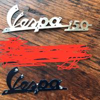 TARGHETTA PIAGGIO , VESPA FARO BASSO- 150
