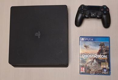 PS4 Slim + Controller Sony + Ghost Recon