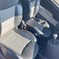 sedili anteriori e posteriori in pelle fiat 500