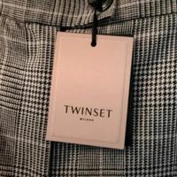 pantaloni Twinset fantasia principe di galles