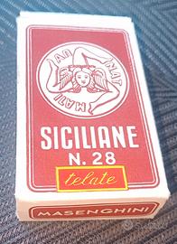 Carte Siciliane N. 28 Telate Masenghini, edizione 