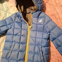 Piumino invernale K-way originale taglia 10 anni