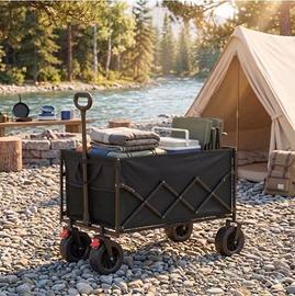Carrello campeggio XL con Ruote All Terrain large